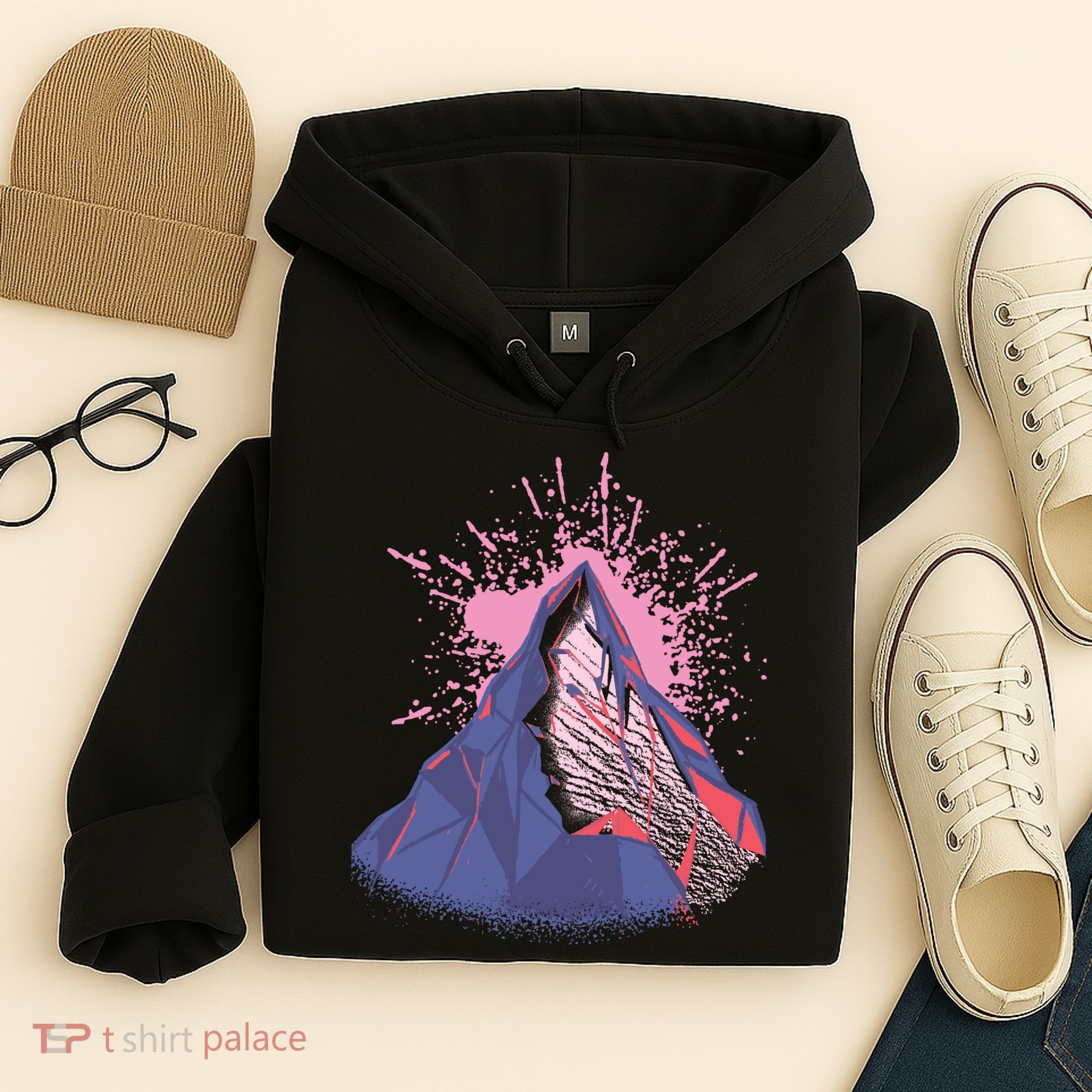 Mountain Face Hoodie