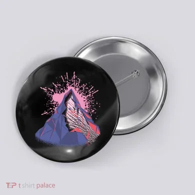 Mountain Face Button