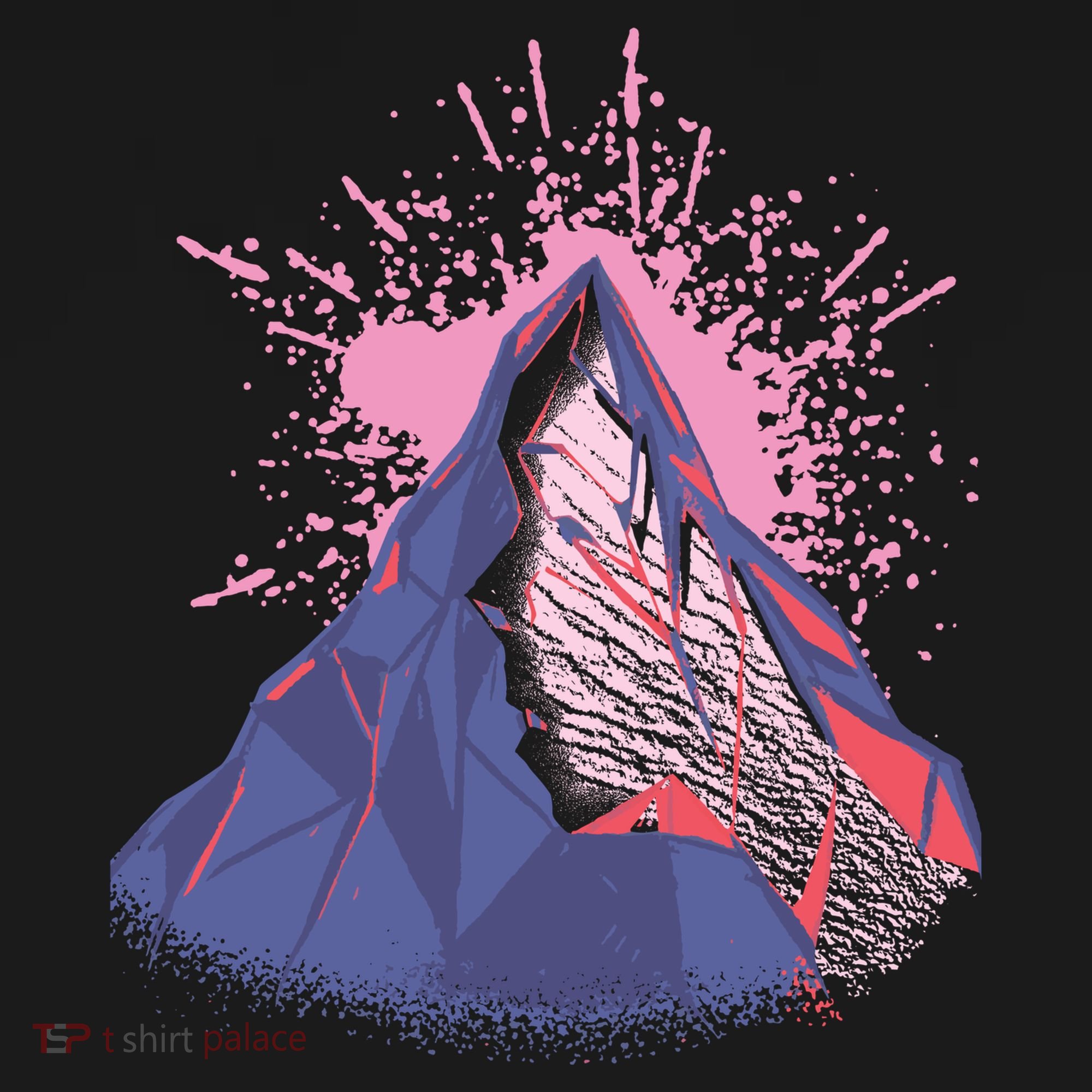 Mountain Face Ornament