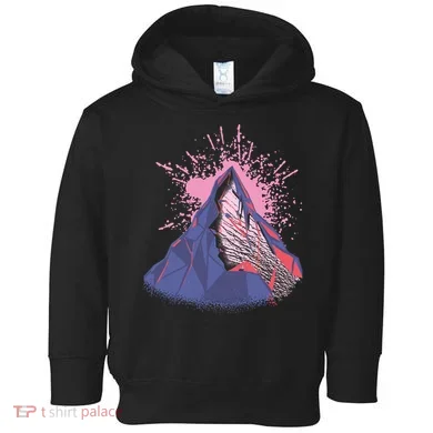 Mountain Face Toddler Hoodie