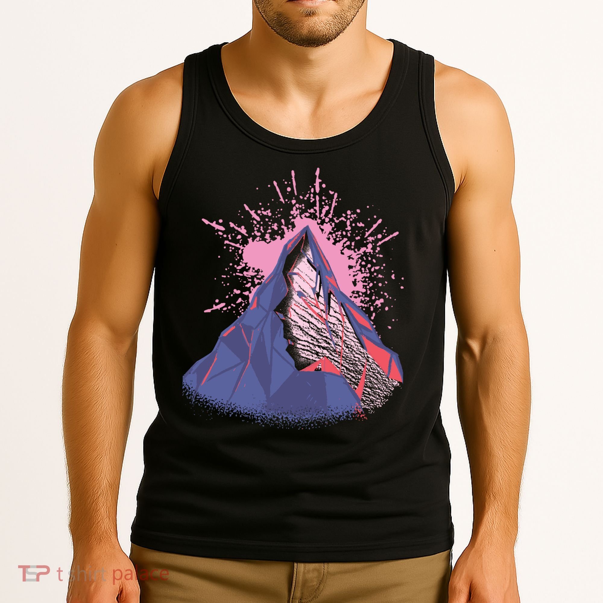 Mountain Face Tank Top