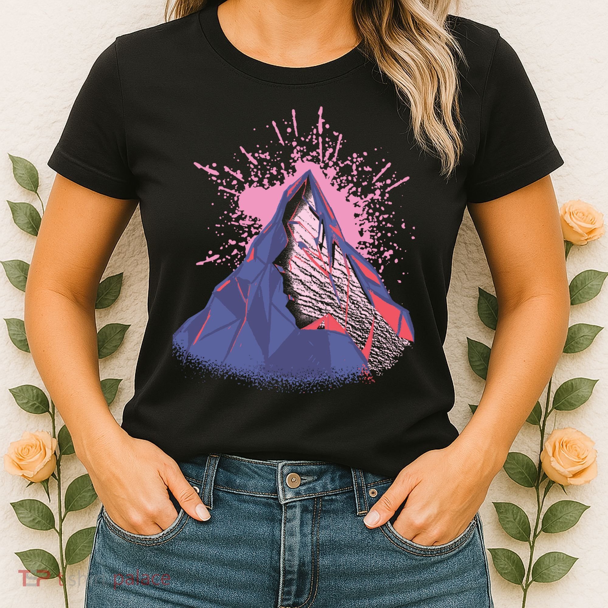 Mountain Face Women's T-Shirt