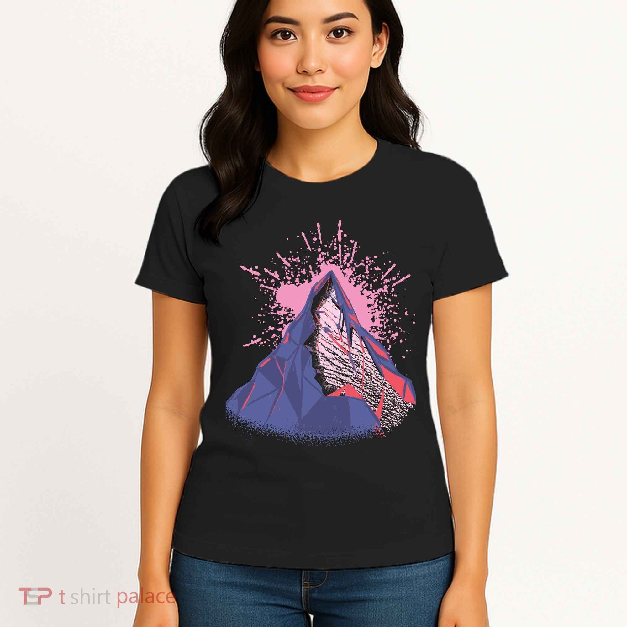 Mountain Face Women's T-Shirt