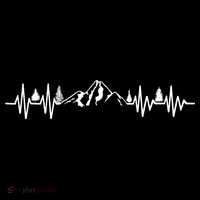 Mountain Heartbeat Pulse Kids T-Shirt thumb 4