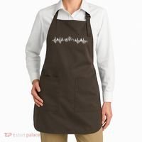 Mountain Heartbeat Pulse Apron thumb 2