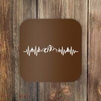 Mountain Heartbeat Pulse Coaster thumb 0