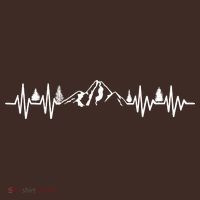 Mountain Heartbeat Pulse Kids Hoodie thumb 2