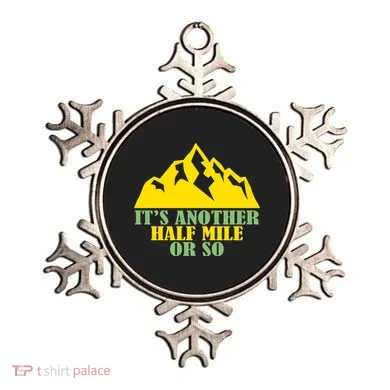 Mountain Hiking Traveler Ornament