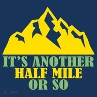 Mountain Hiking Traveler Button thumb 1