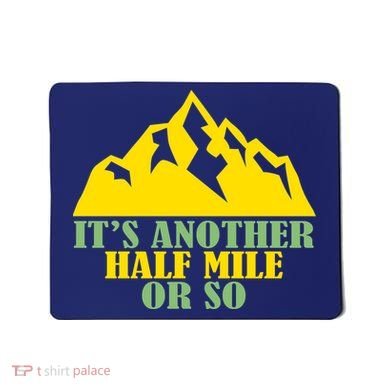 Mountain Hiking Traveler Mousepad