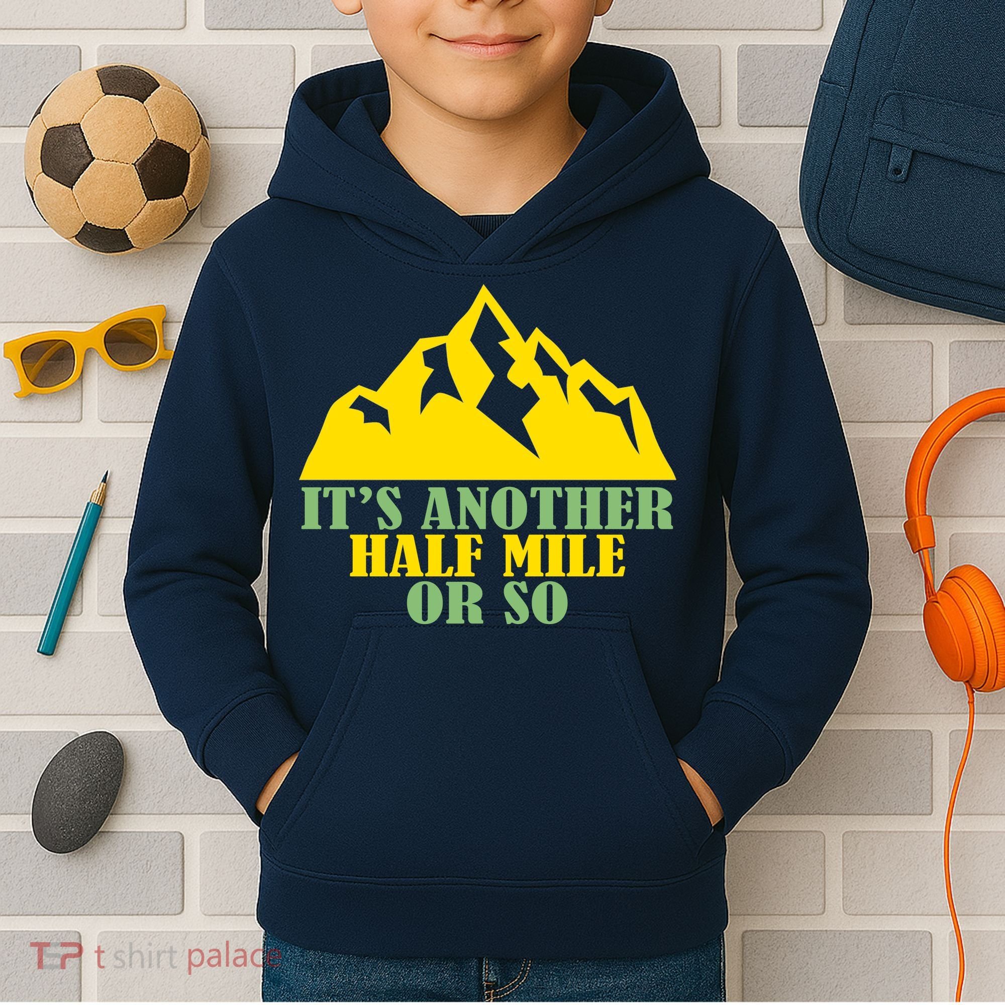 Mountain Hiking Traveler Kids Hoodie