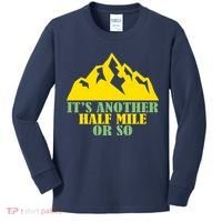 Mountain Hiking Traveler Kids Long Sleeve Shirt thumb 0