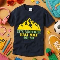 Mountain Hiking Traveler Kids T-Shirt thumb 3