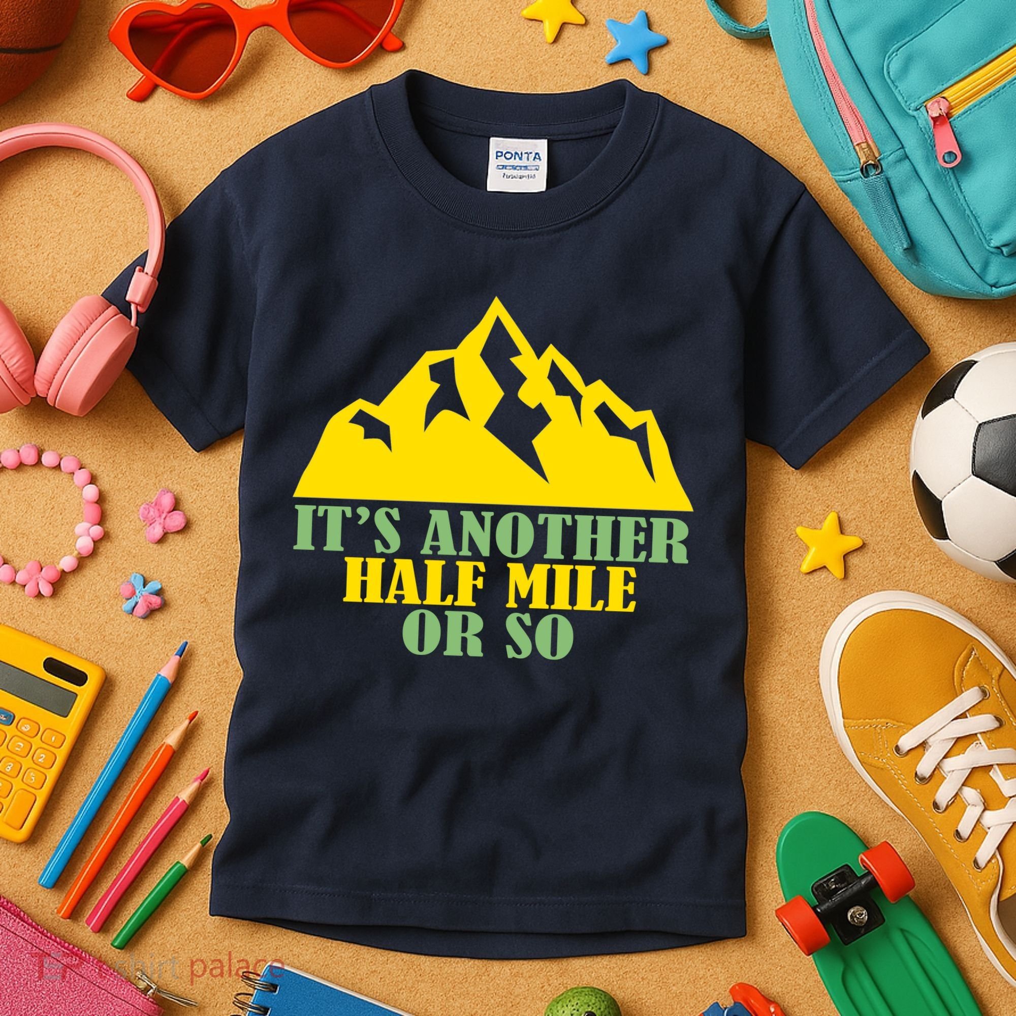 Mountain Hiking Traveler Kids T-Shirt