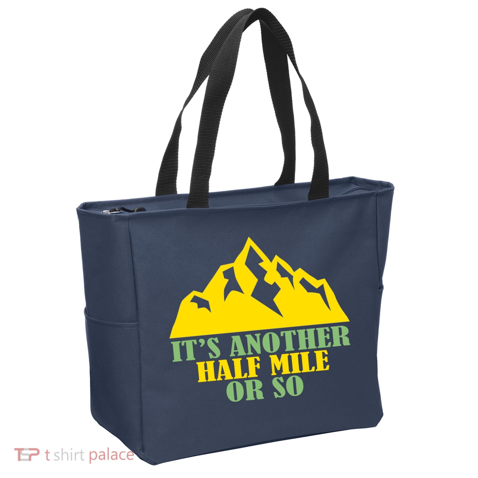 Mountain Hiking Traveler Tote Bag