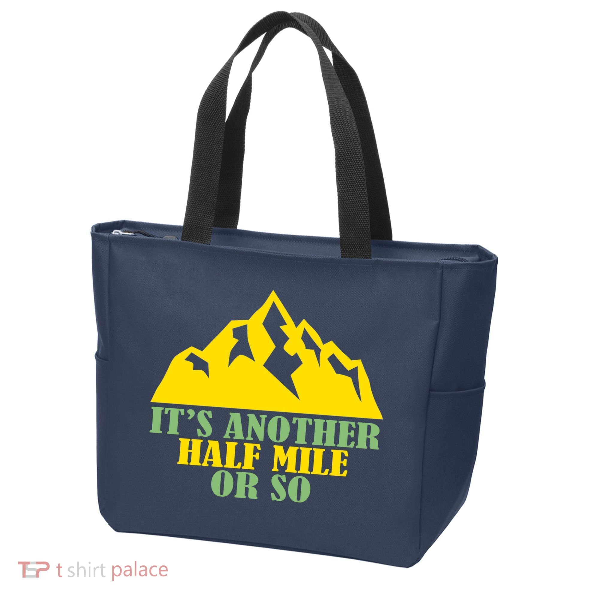 Mountain Hiking Traveler Tote Bag