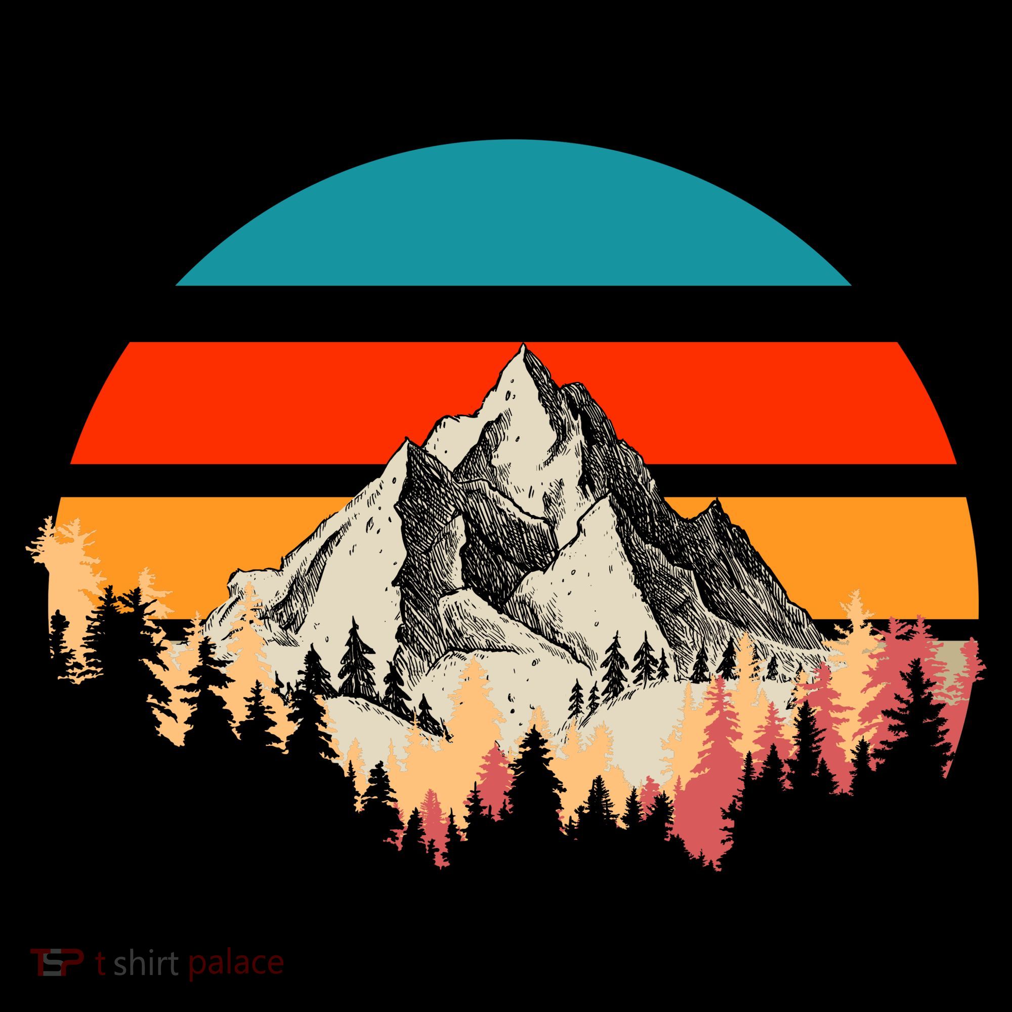 Mountain Views Vintage T-Shirt
