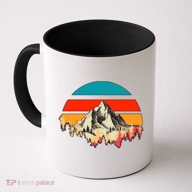 Mountain Views Vintage Coffee Mug