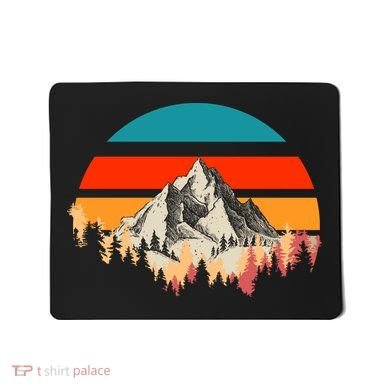 Mountain Views Vintage Mousepad