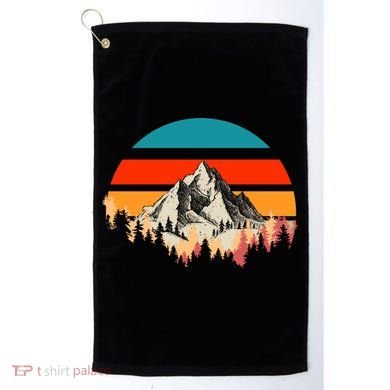 Mountain Views Vintage Golf Towel