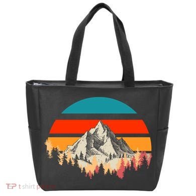 Mountain Views Vintage Tote Bag