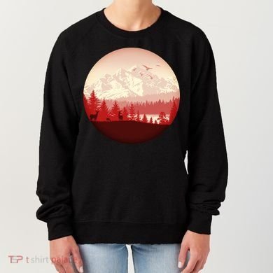 Mountain Wilderness Wildlife Women's Sweatshirt