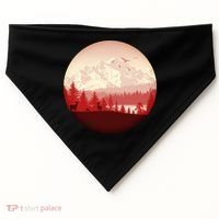 Mountain Wilderness Wildlife USA-Made Doggie Bandana thumb 0