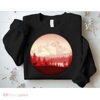 Mountain Wilderness Wildlife Sweatshirt thumb 2