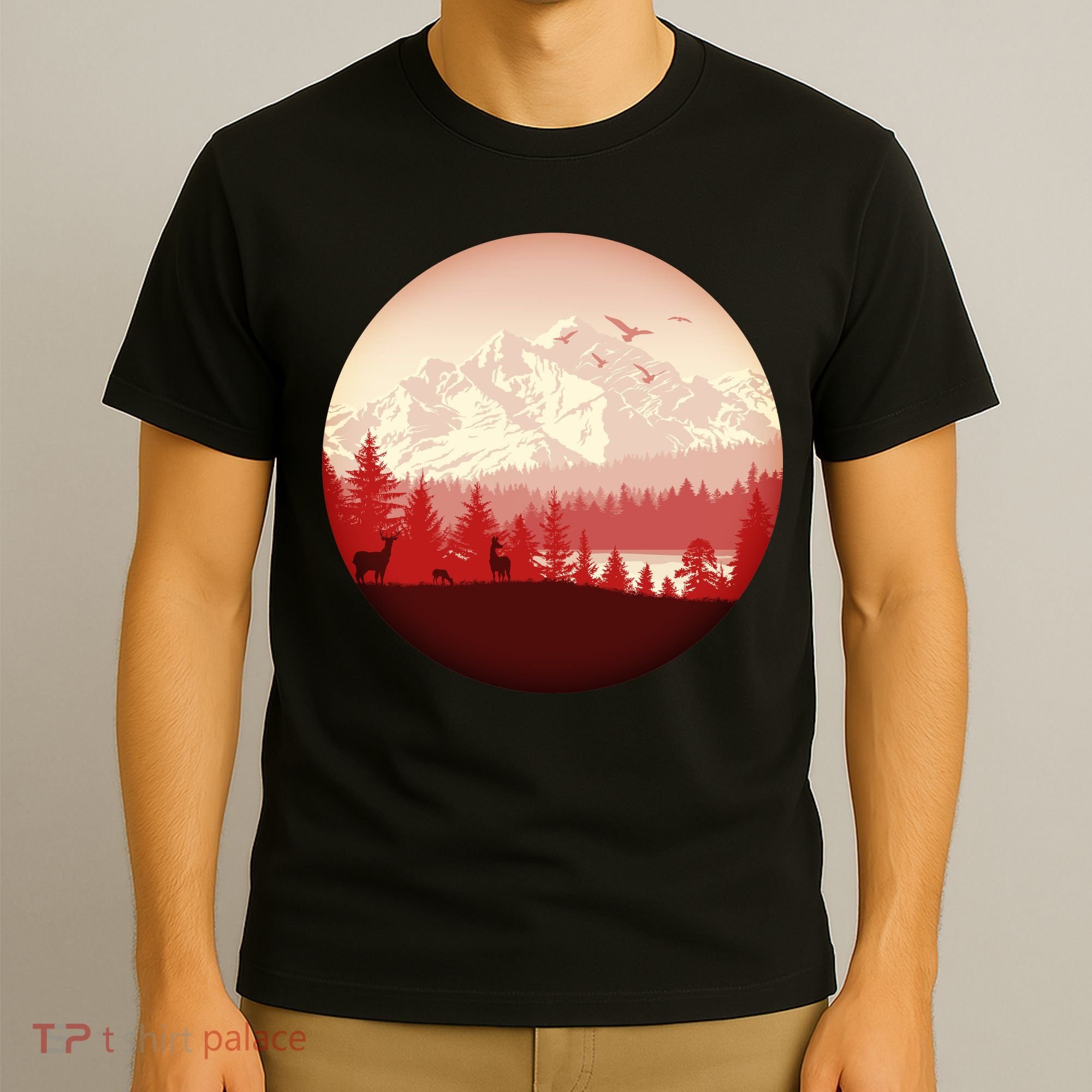 Mountain Wilderness Wildlife T-Shirt