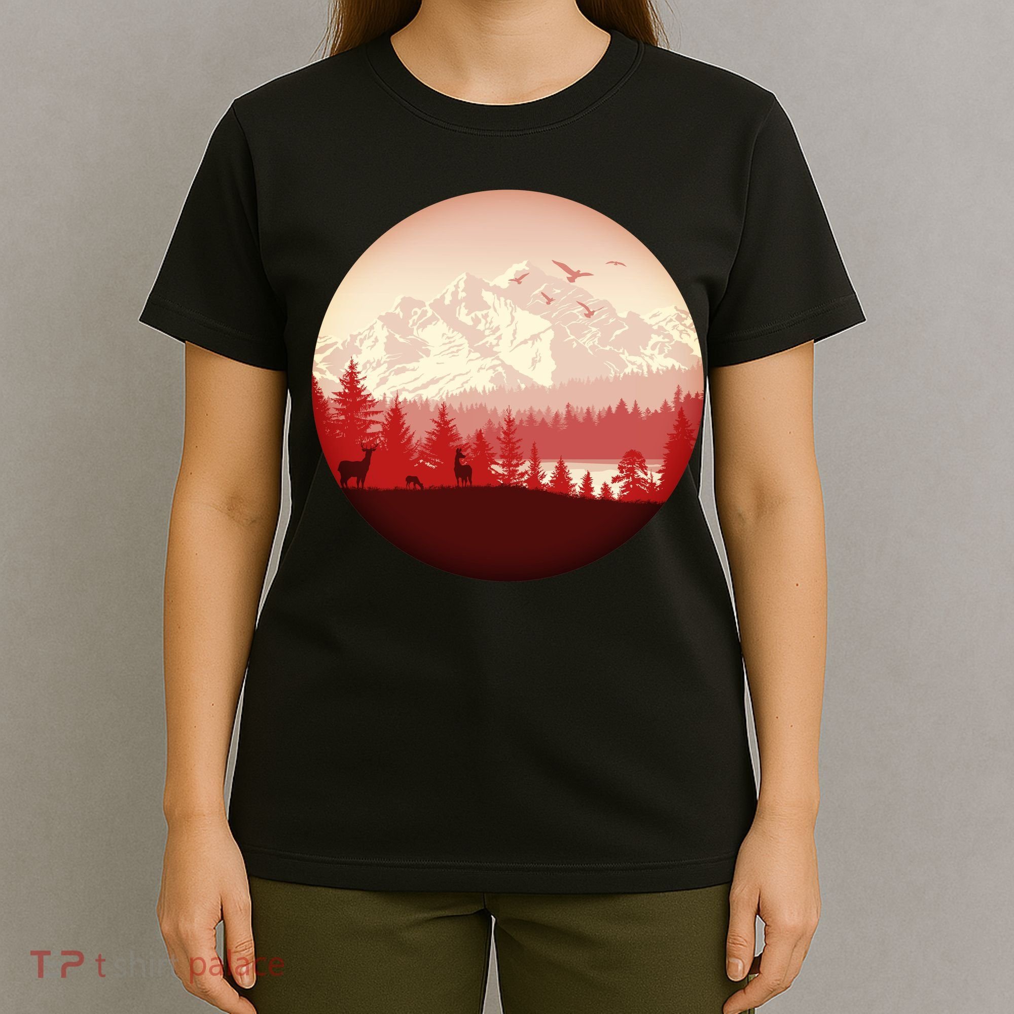 Mountain Wilderness Wildlife T-Shirt
