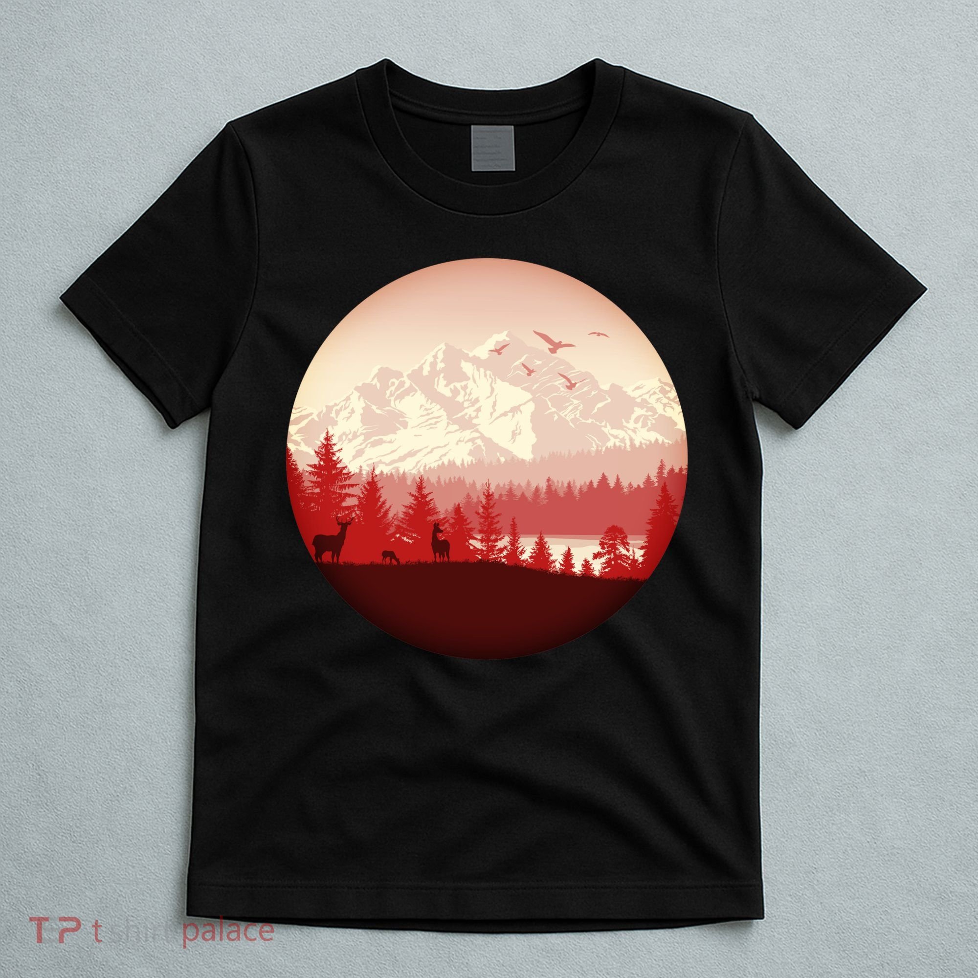 Mountain Wilderness Wildlife T-Shirt