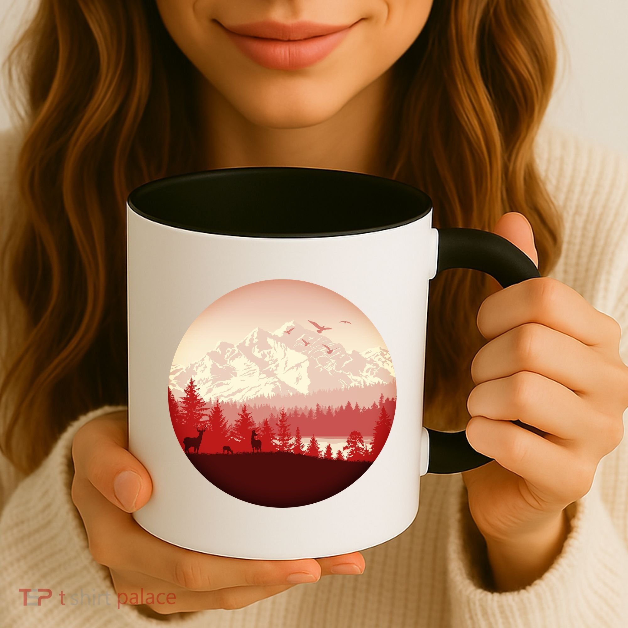 Mountain Wilderness Wildlife Coffee Mug