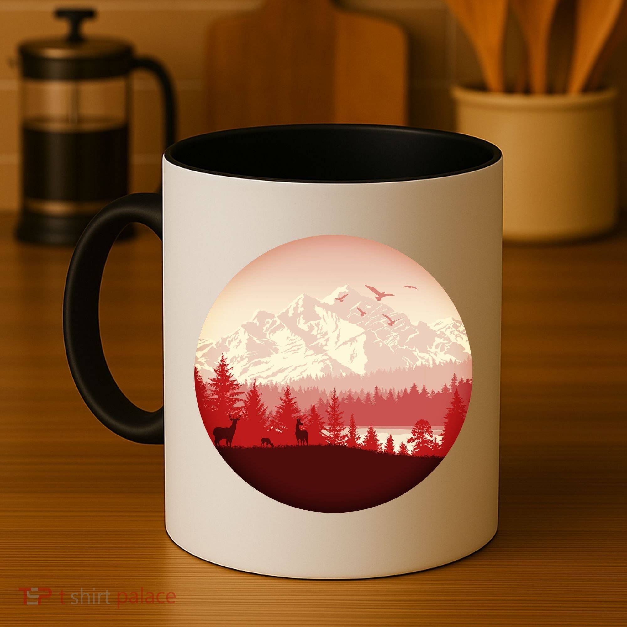 Mountain Wilderness Wildlife Coffee Mug