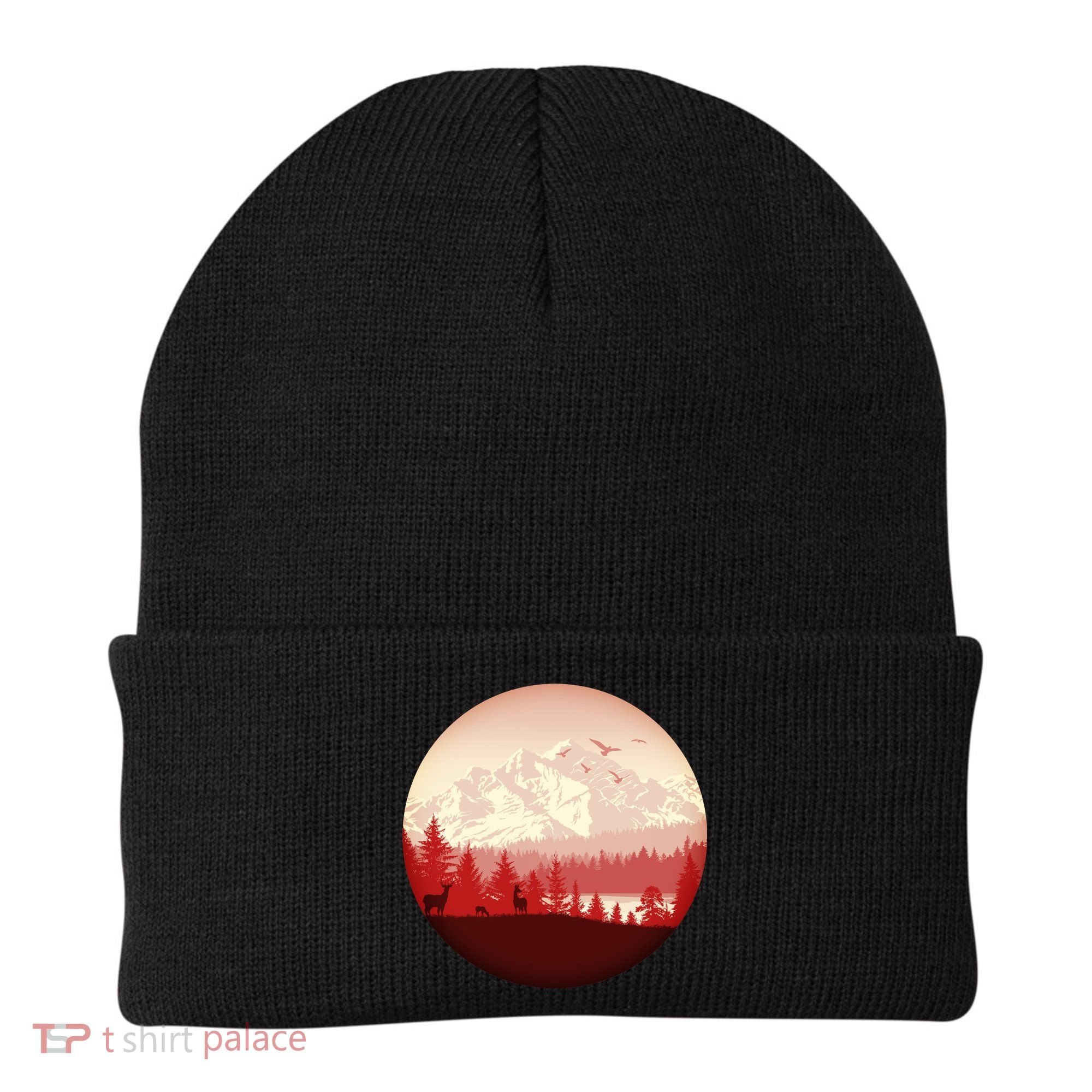 Mountain Wilderness Wildlife Beanie