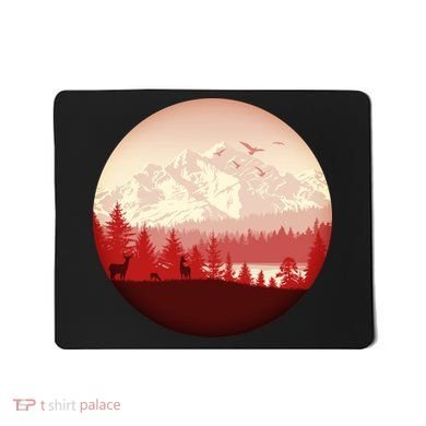 Mountain Wilderness Wildlife Mousepad