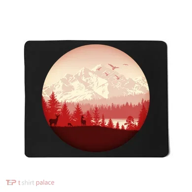 Mountain Wilderness Wildlife Mousepad