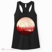 Mountain Wilderness Wildlife Women's Tank Top thumb 0