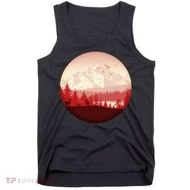 Mountain Wilderness Wildlife Tank Top