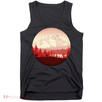 Mountain Wilderness Wildlife Tank Top
