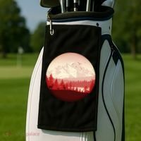 Mountain Wilderness Wildlife Golf Towel thumb 2