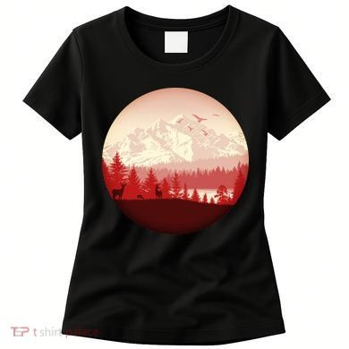 Mountain Wilderness Wildlife Women's T-Shirt