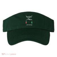 Mountains Are Calling Funny Nature Design Visor thumb 0