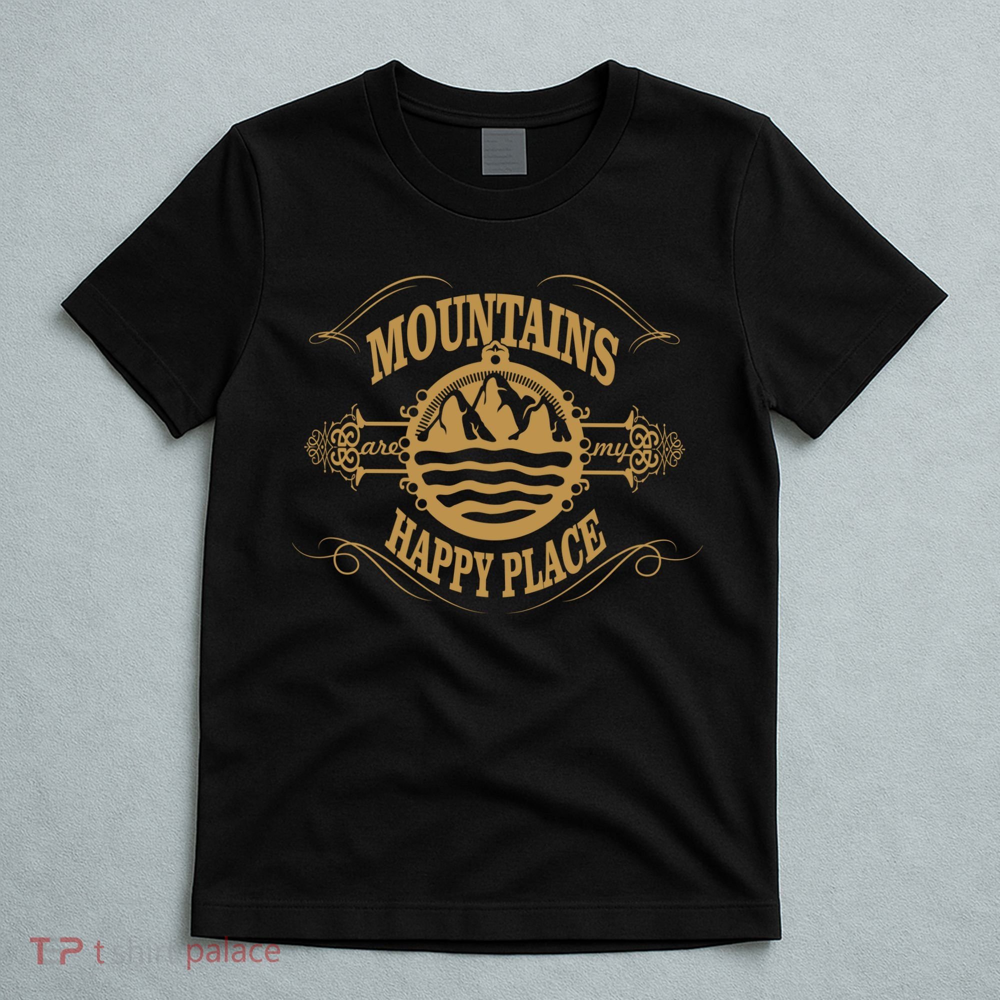 Mountains Are My Happy Place T-Shirt