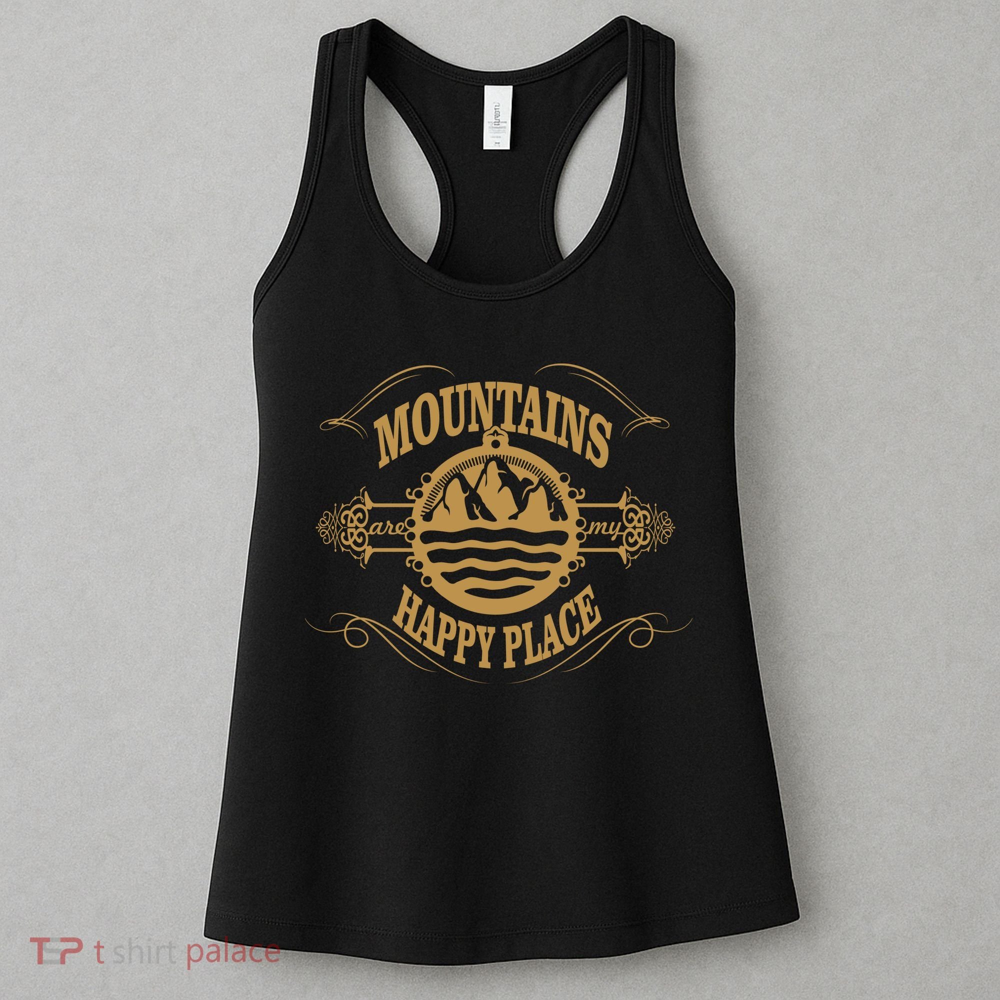 Mountains Are My Happy Place Women's Tank Top