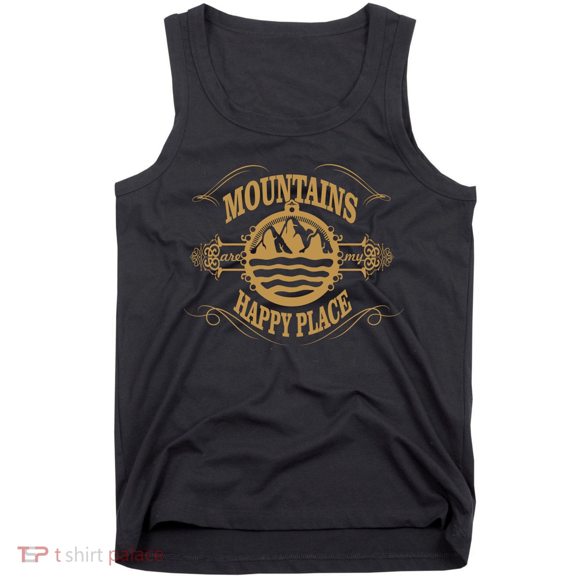 Mountains Are My Happy Place Tank Top