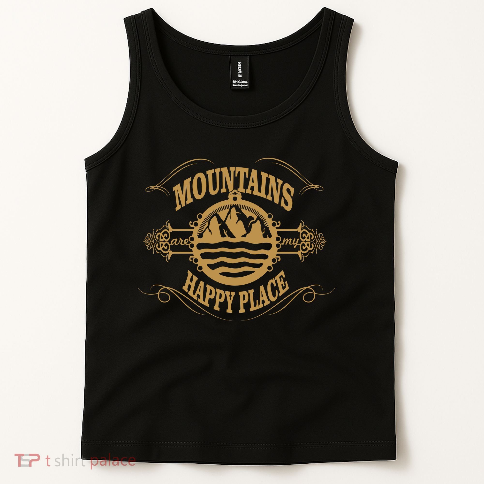 Mountains Are My Happy Place Tank Top