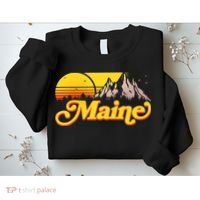 Mountains In Maine Sweatshirt thumb 2