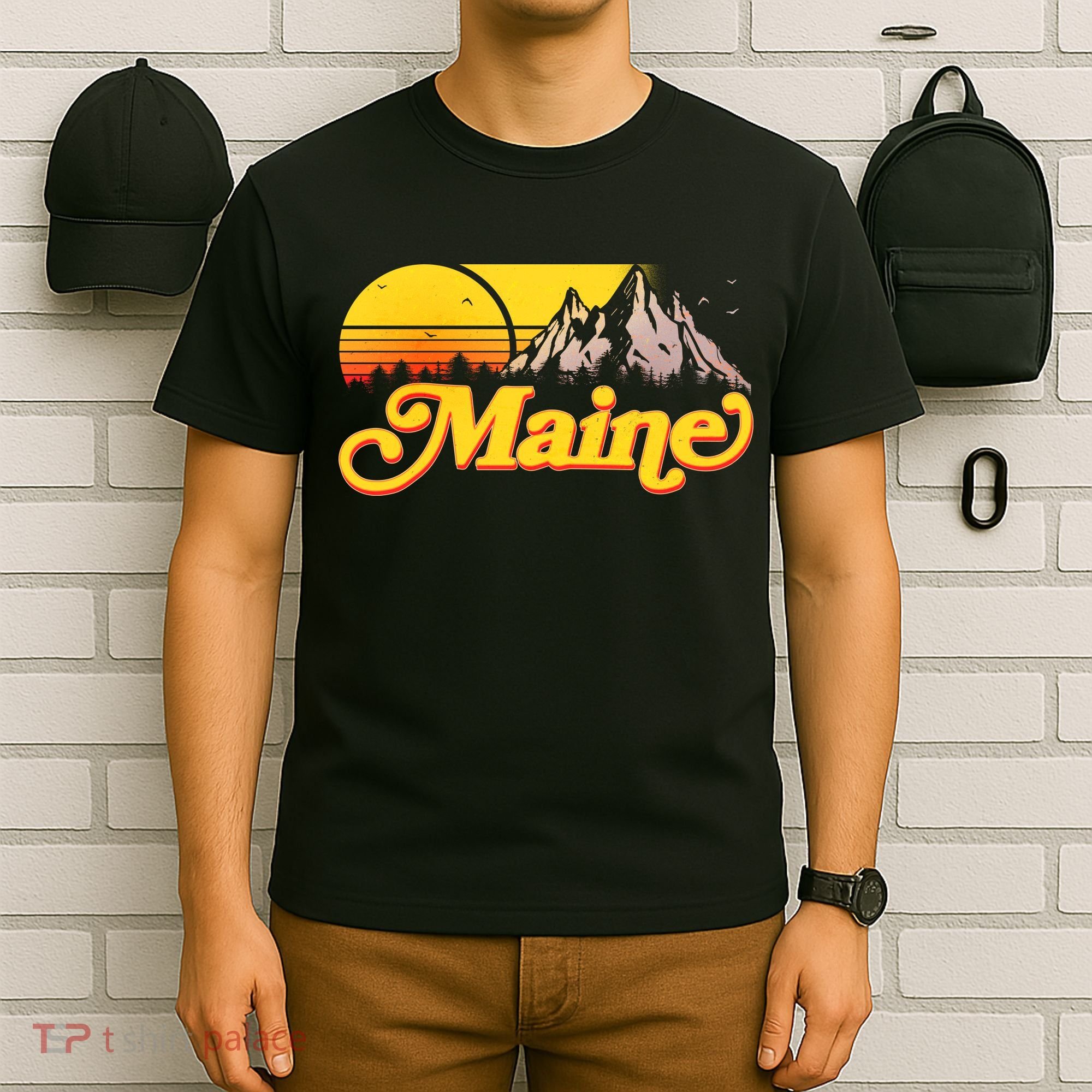 Mountains In Maine T-Shirt
