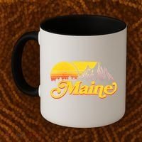 Mountains In Maine Coffee Mug thumb 2