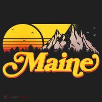 Mountains In Maine Beanie thumb 2